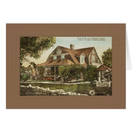 Limberlost Cabin Gene Stratton-Porter Cards (Front Horizontal)