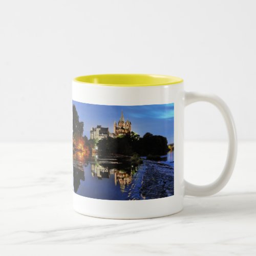 Limburg Cathedral at the Blue Hour Two_Tone Coffee Mug