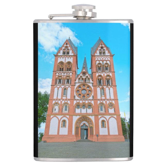 Limburg Cathedral Hip Flask (Front)
