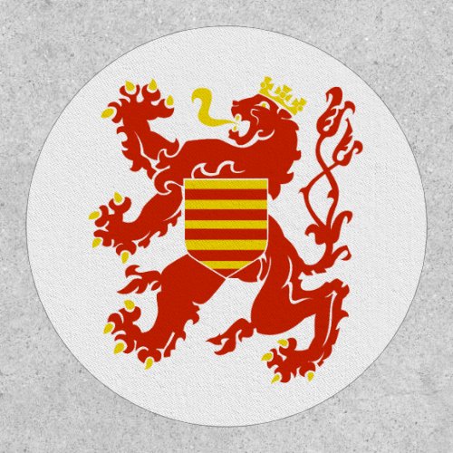 Limburg city Belgium flag lion symbol Patch