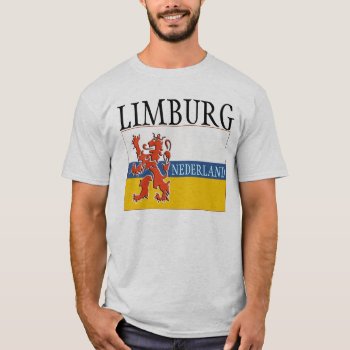 Limburg Flag T-shirt by Almrausch at Zazzle