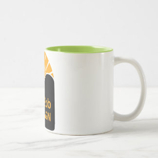 Lime 15 oz Two-Tone Mug