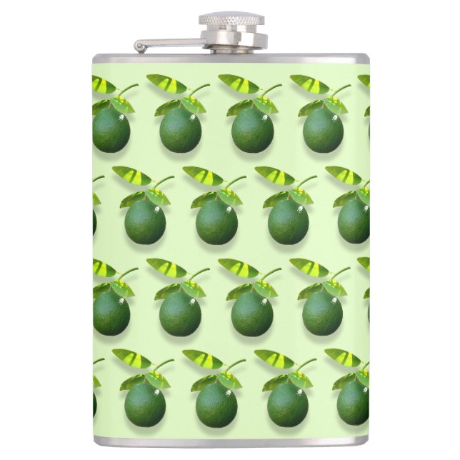 Lime-a-licous Flask (Front)