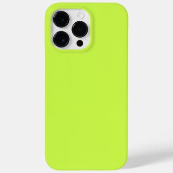Lime Abstract Background Case-mate Iphone 14 Pro Max Case by NhanNgo at Zazzle