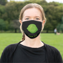 Lime Adult Cloth Face Mask