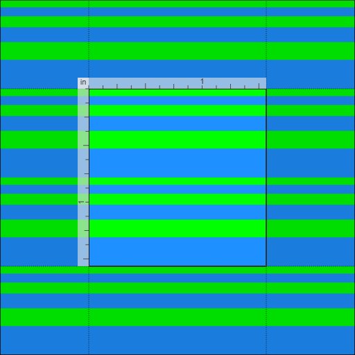 Lime and Blue Stripes/Lines Pattern Fabric