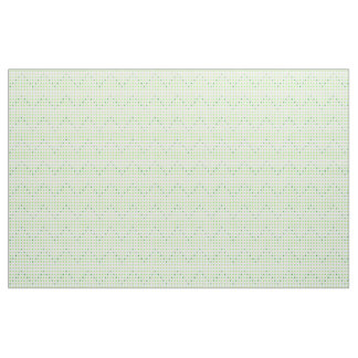 Lime and Green Chevron Pattern Dots Fabric
