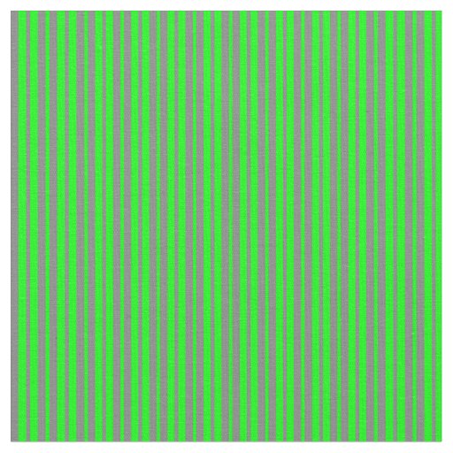 Lime and Grey Lined Pattern Fabric