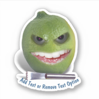 Lime and Lemon Zester Sticker