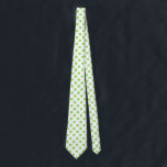 Lime and white polka dots tie<br><div class="desc">Lime and white polka dots</div>