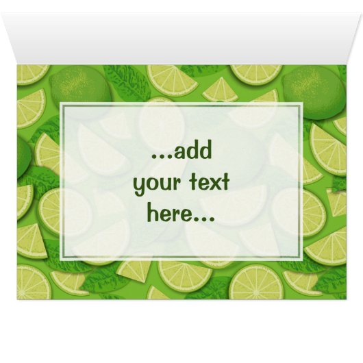 Lime Background (Inside Horizontal (Bottom))