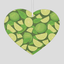 Lime Background Air Freshener