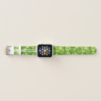 Lime Background Apple Watch Band