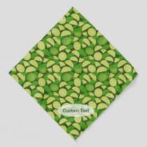 Lime Background Bandana