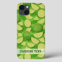 Lime Background iPhone 13 Case