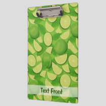 Lime Background Clipboard