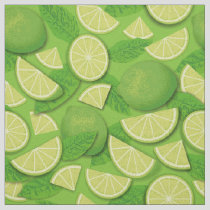 Lime Background Fabric