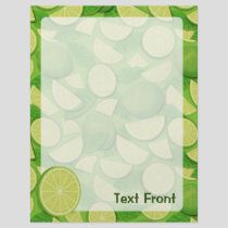 Lime Background Flyer