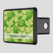 Lime Background Hitch Cover