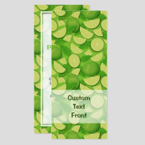 Lime Background Invitation
