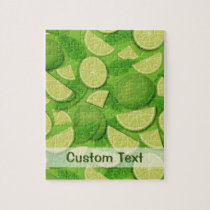 Lime Background Jigsaw Puzzle