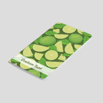Lime Background Journal