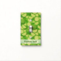 Lime Background Light Switch Cover