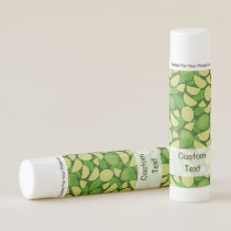 Lime Background Lip Balm