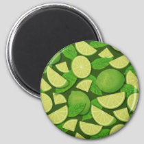 Lime Background Magnet