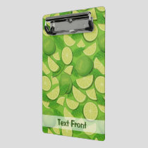 Lime Background Mini Clipboard