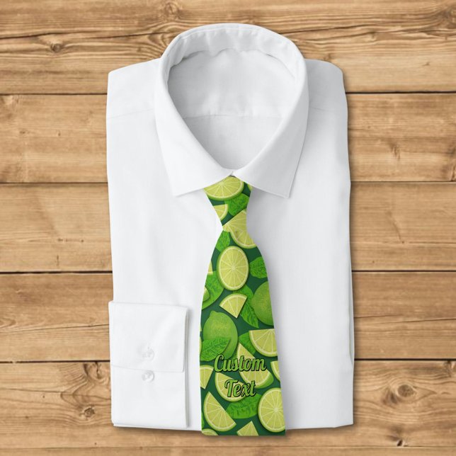 Lime Background Neck Tie (Creator Uploaded)