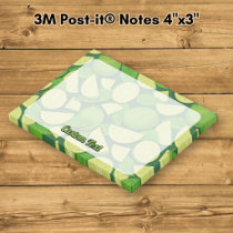 Lime Background Post-it Notes
