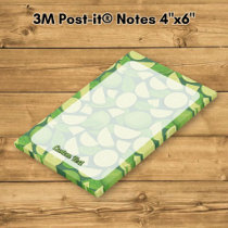 Lime Background Post-it Notes