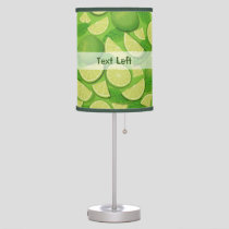 Lime Background Table Lamp