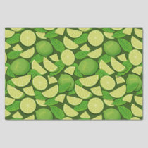 Lime Background Tissue Paper