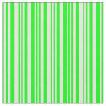 [ Thumbnail: Lime & Beige Pattern Fabric ]