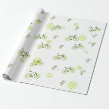 lime bike pattern green