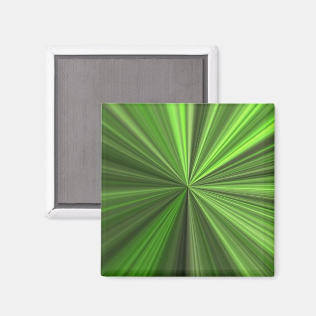 Lime Burst Magnet (Front/Back)