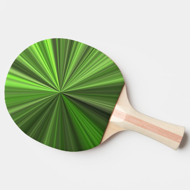 Lime Burst Ping Pong Paddle (Side)