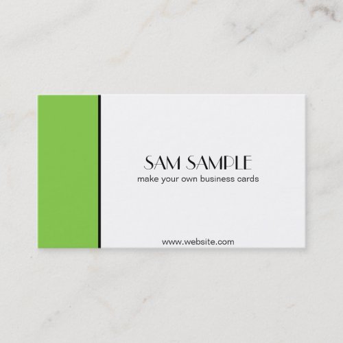 Lime Business Card