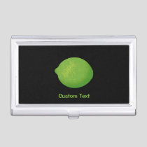 Lime Business Card Case