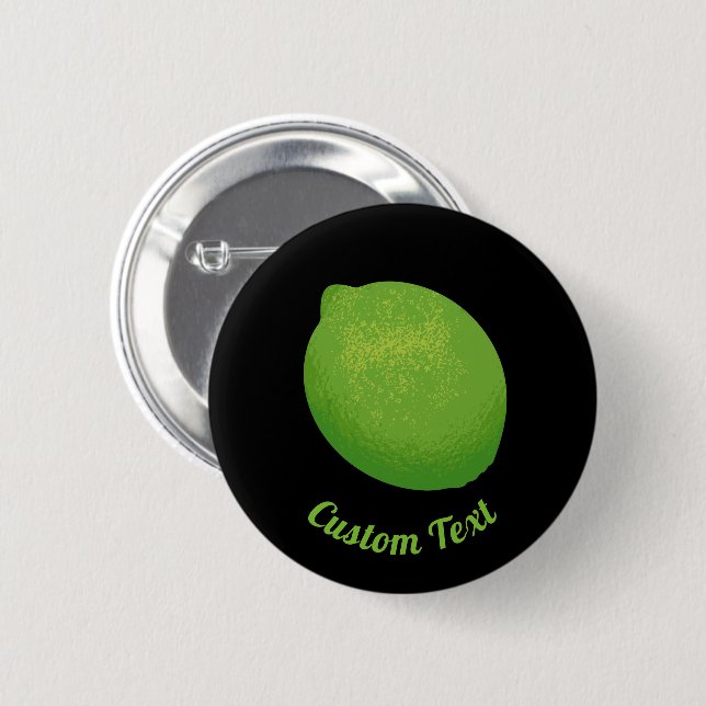 Lime Button (Front & Back)