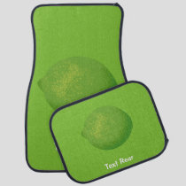 Lime Car Floor Mat