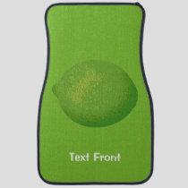 Lime Car Floor Mat