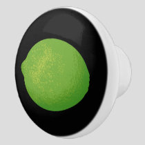 Lime Ceramic Knob