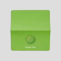 Lime Checkbook Cover