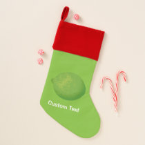 Lime Christmas Stocking