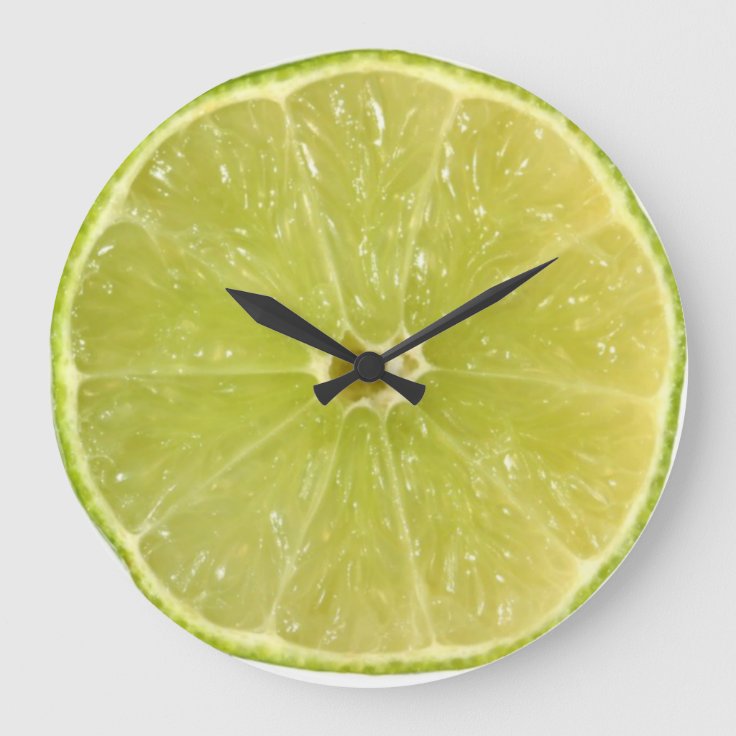 Lime Clock | Zazzle
