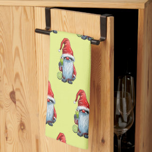 Lime-colored Grape-Juice Skaal to the Snowy-Season Kitchen Towel