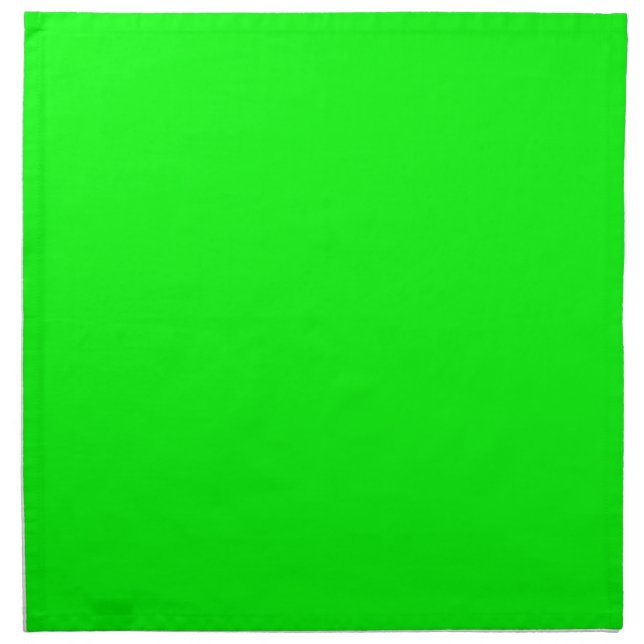Lime-Colored Napkins (Front)